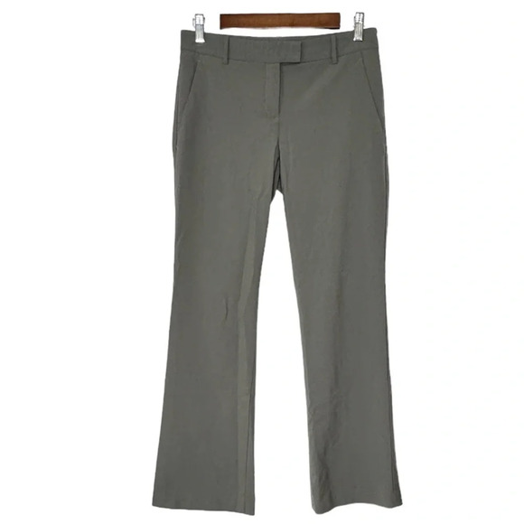Theory Ashleen Tailor Wool Blend Pants. Gray. Size 4. hemmed to 27” inse… - Picture 1 of 11